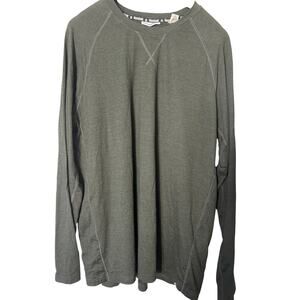 Reebok Mens Performance Shirt XL Black
 Running Gym Breathable Long Sleeve